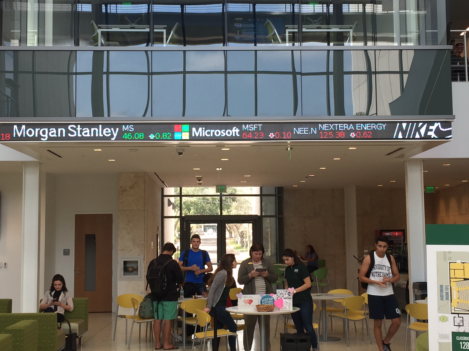 University of South Florida Ticker