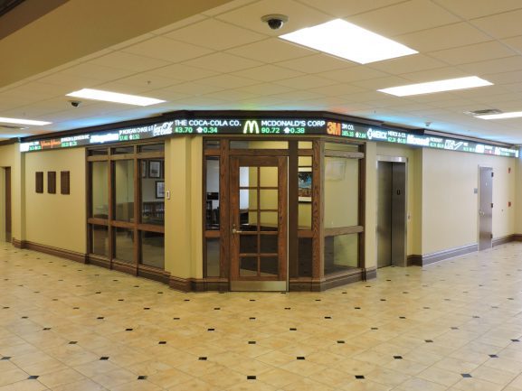 Ticker For Stocks in Troy