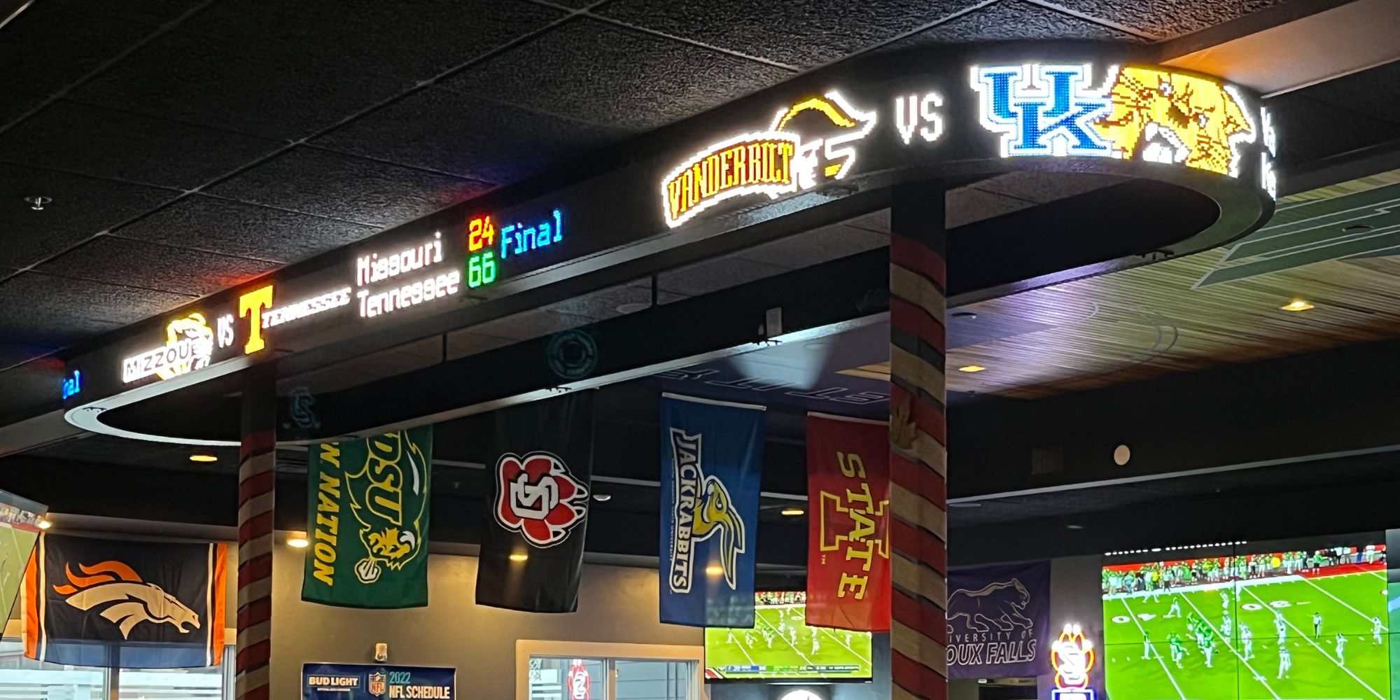 LED Sports Ticker