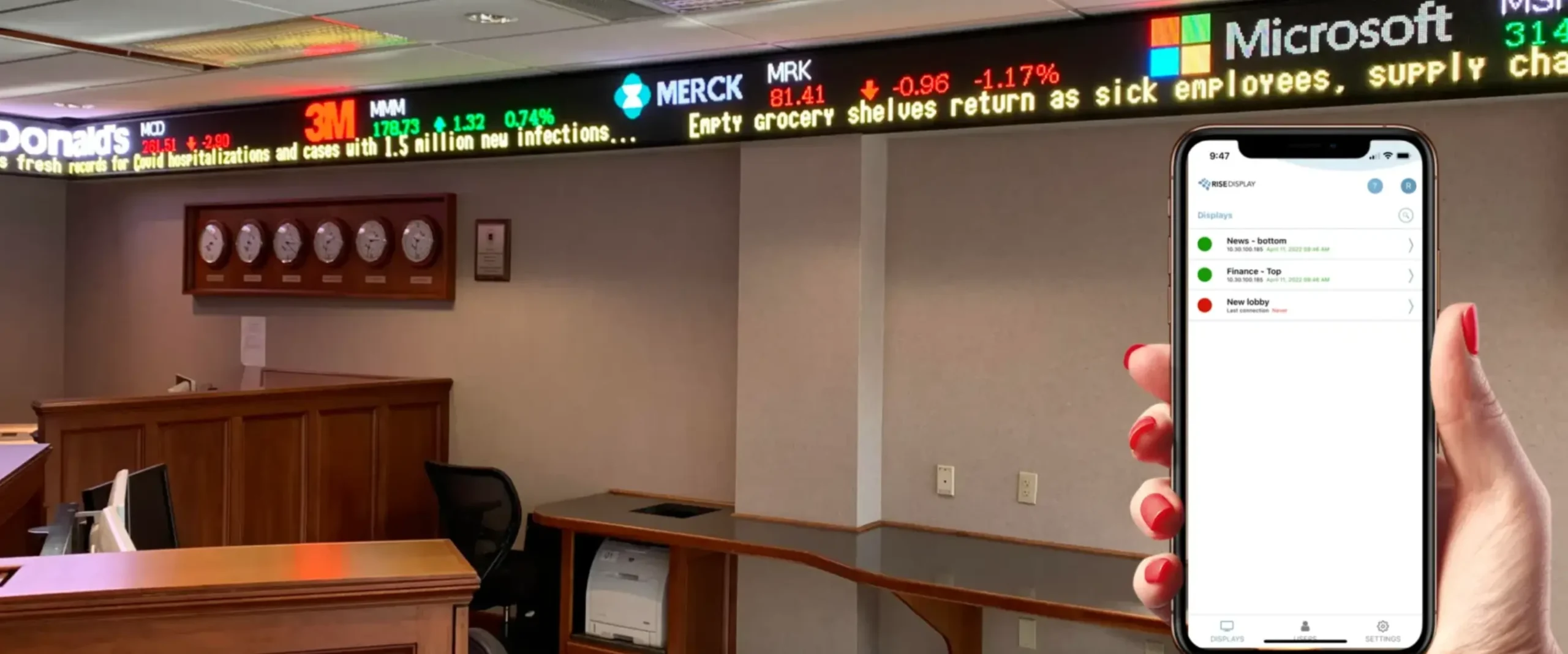 Rise Display Digital Content App How it Works Blog July 2025