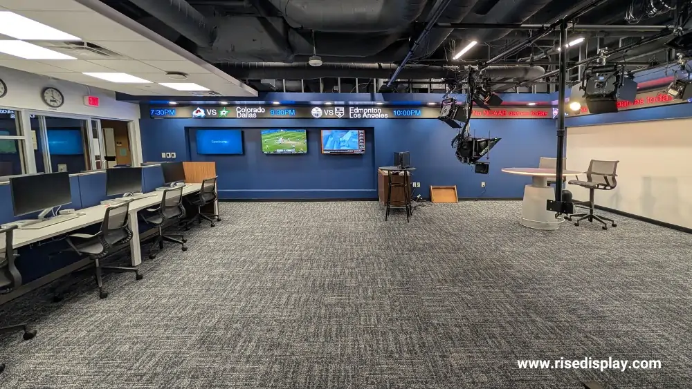 Rise Display financial classroom ticker