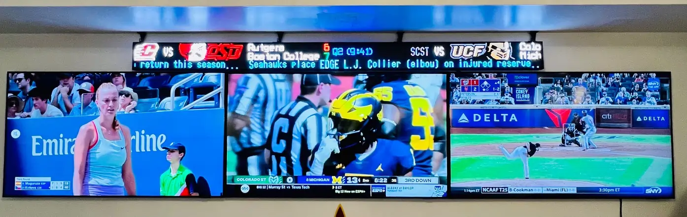 martyjaramillo- A Rise Display stock ticker display for ESPN analyst Marty Jaramillo.